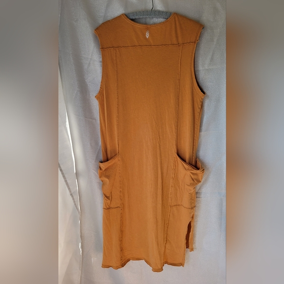 Free People Movement Dress with Low Pockets Pullover Maxi - Picture 2 of 16